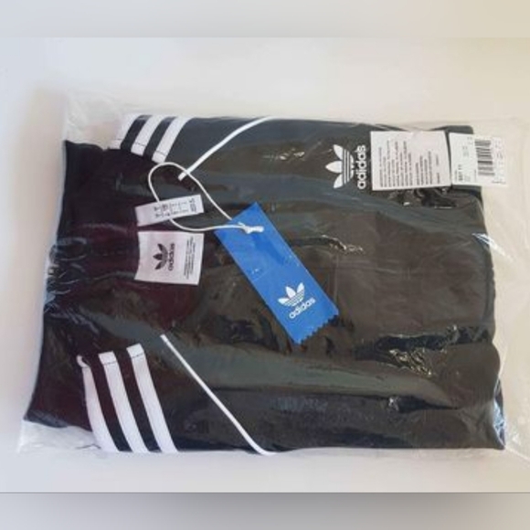 Adidas Superstar Track Jacket Triple Black_White Men's US SIZE SMALL New In Bag - Picture 9 of 10